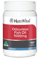 NutriVital Odourless Fish Oil 1000mg